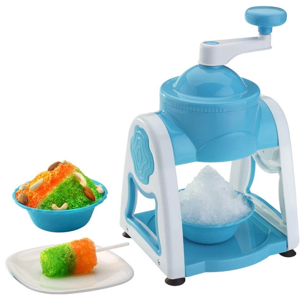 Hand Crank Ice Gola Maker for Home
